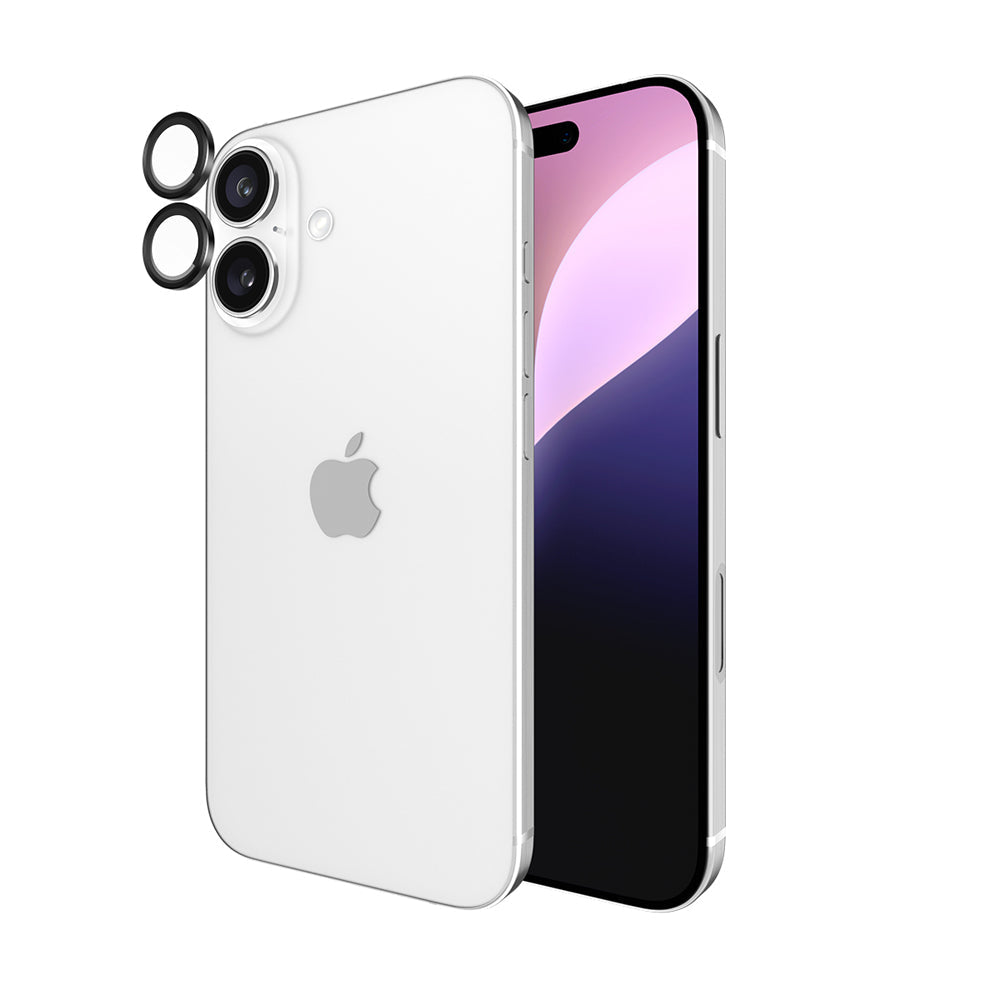 Case-Mate Black Aluminium Ring Lens Protector For Apple iPhone 16 Plus — image 5