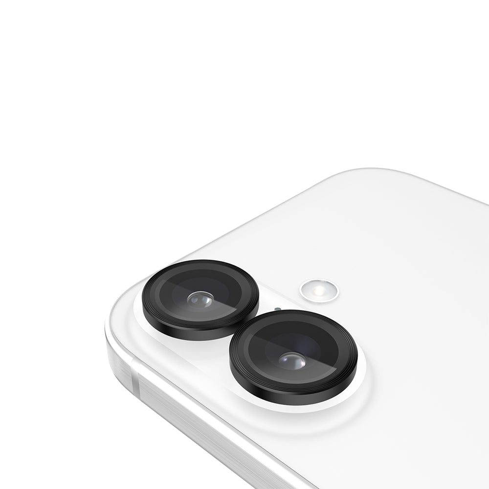 Case-Mate Black Aluminium Ring Lens Protector For Apple iPhone 16 Plus — image 7