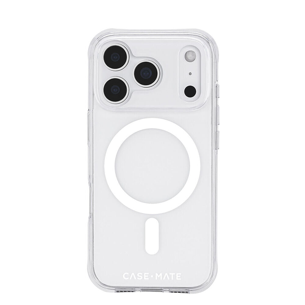 Case-Mate 6.3in Clear Tough MagSafe Phone Case For iPhone 17 Pro