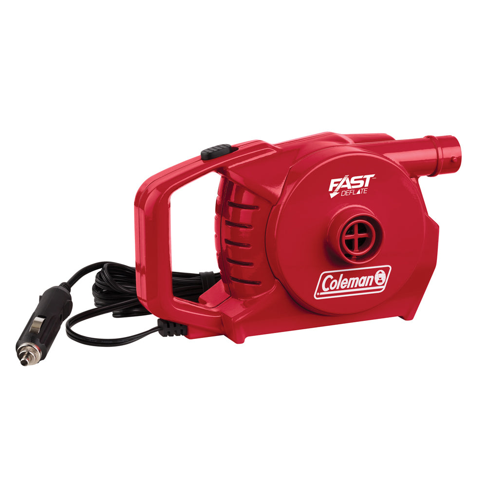 Coleman Quickpump 12V Quick Air Outdoor Camping/Hiking Equipment Set 18.4x14.1cm