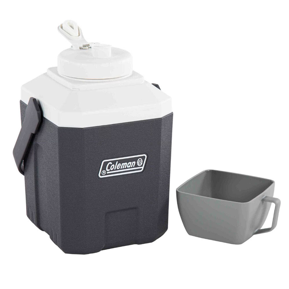 Coleman Plastic Cooler Extreme Jug Grey Outdoor Travel/Camping 2.7L Black/Grey — image 2