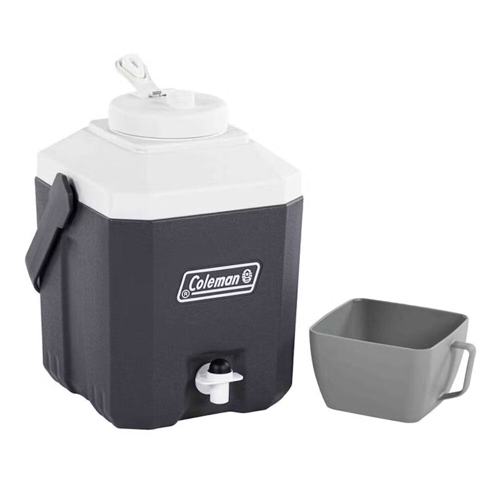 Coleman Plastic Cooler Extreme Jug Grey Outdoor Travel/Camping 5.5L Black/Grey — image 2
