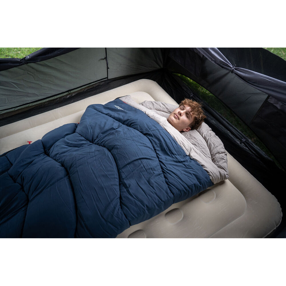 Coleman 225x80cm Blue Sleeping Bag Mudgee –3 °C Tall/Extra Length — image 3