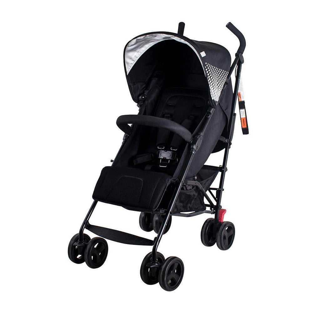 Bebe Care Mira DLX Newborn Baby Pram / Toddler Stroller - Max Load 20kg Black