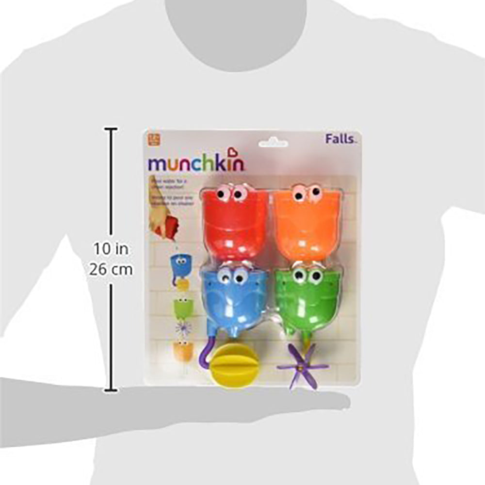 Munchkin Falls Baby/Toddler Bathtime Hand-Eye Coordination Water Cup Toy 12m+ — image 8