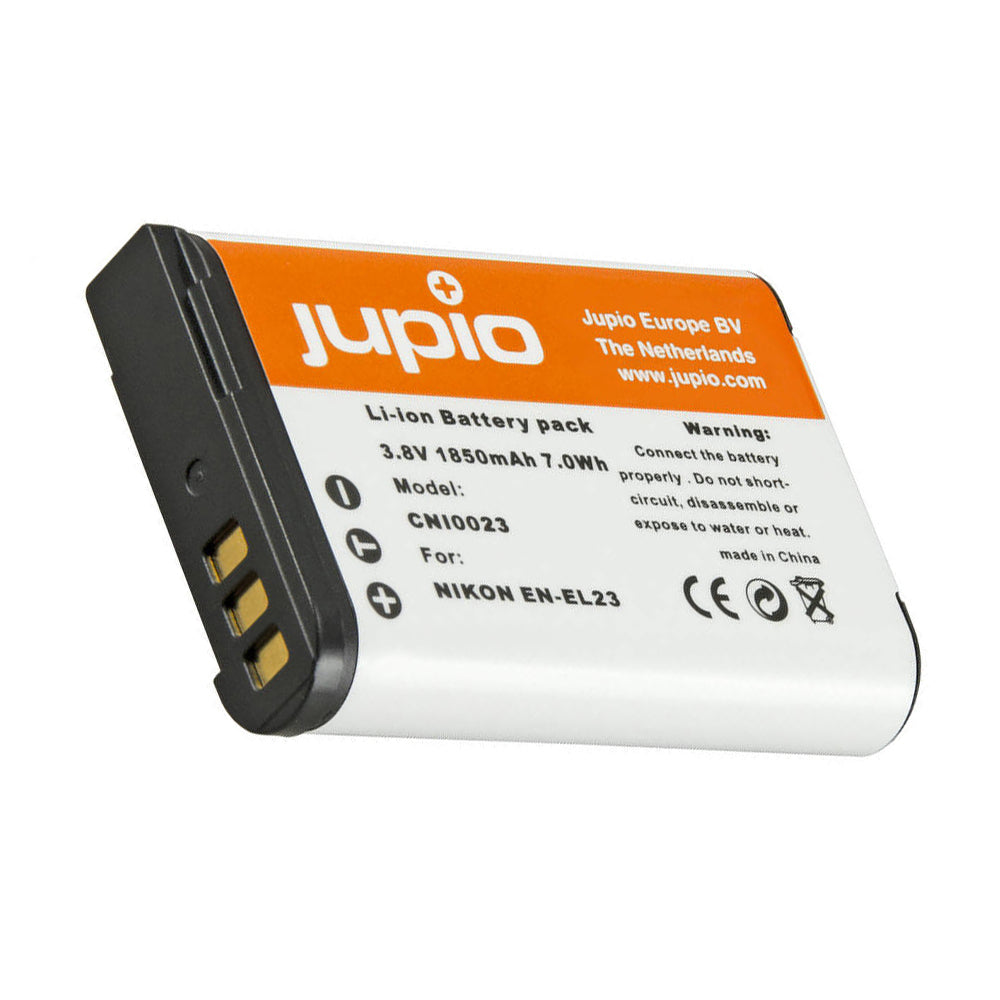 Jupio Li-Ion 3.8V 1850mAh Rechargeable Battery For Nikon EN-EL23 Digi Camera