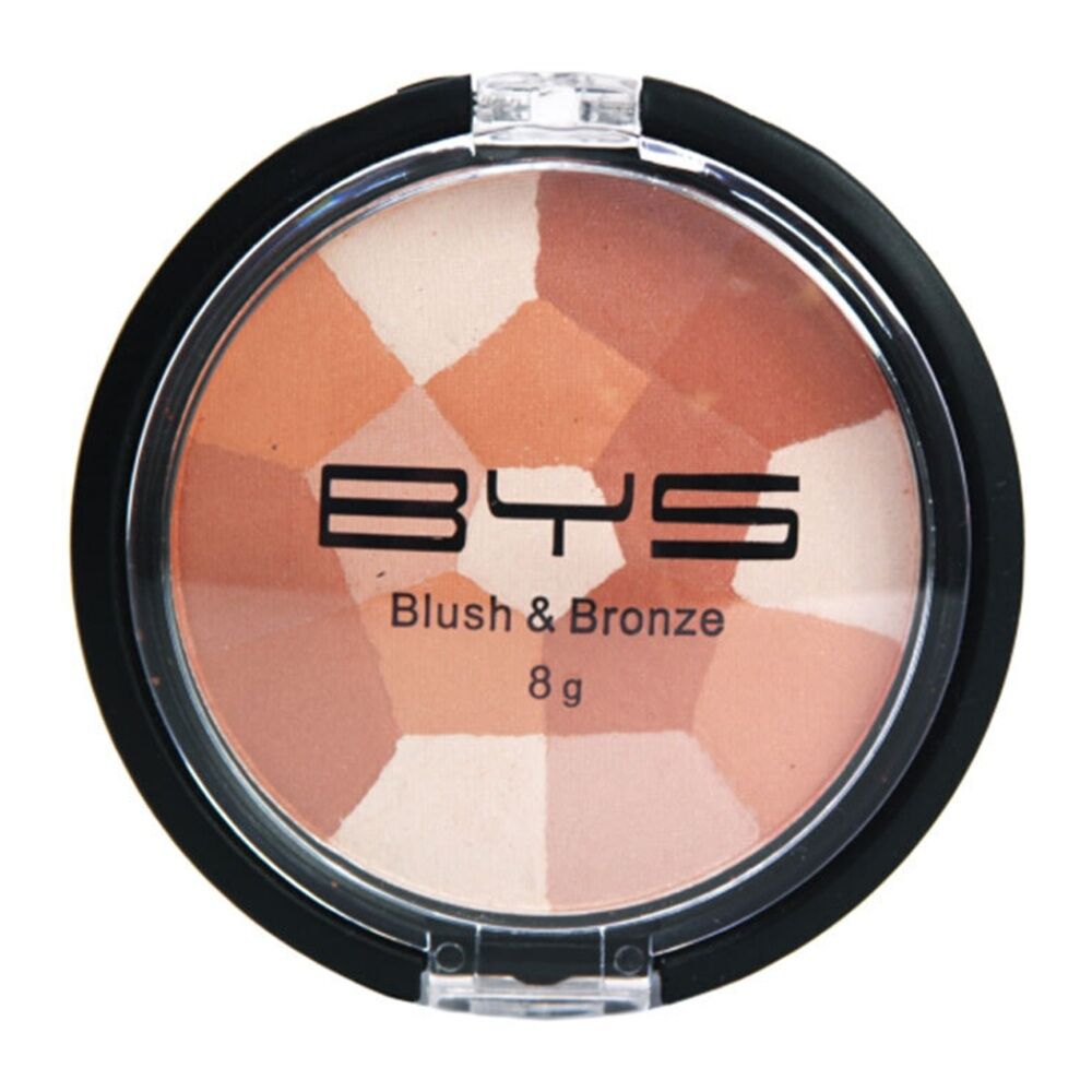 BYS Blush & Bronzer Mosaic Compact Light Glow Face 8g