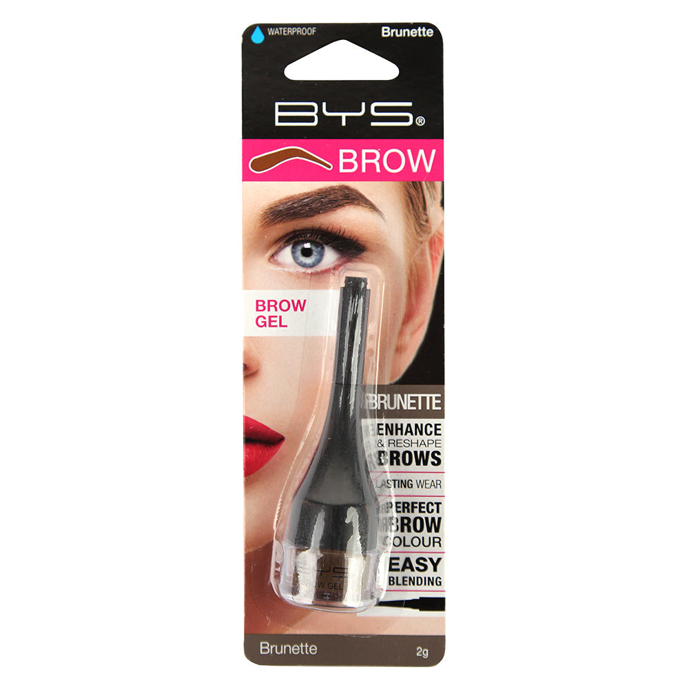 BYS 2g Eyebrow Gel Waterproof Blending Cosmetic Beauty Makeup/Enhancer Brunette — image 2