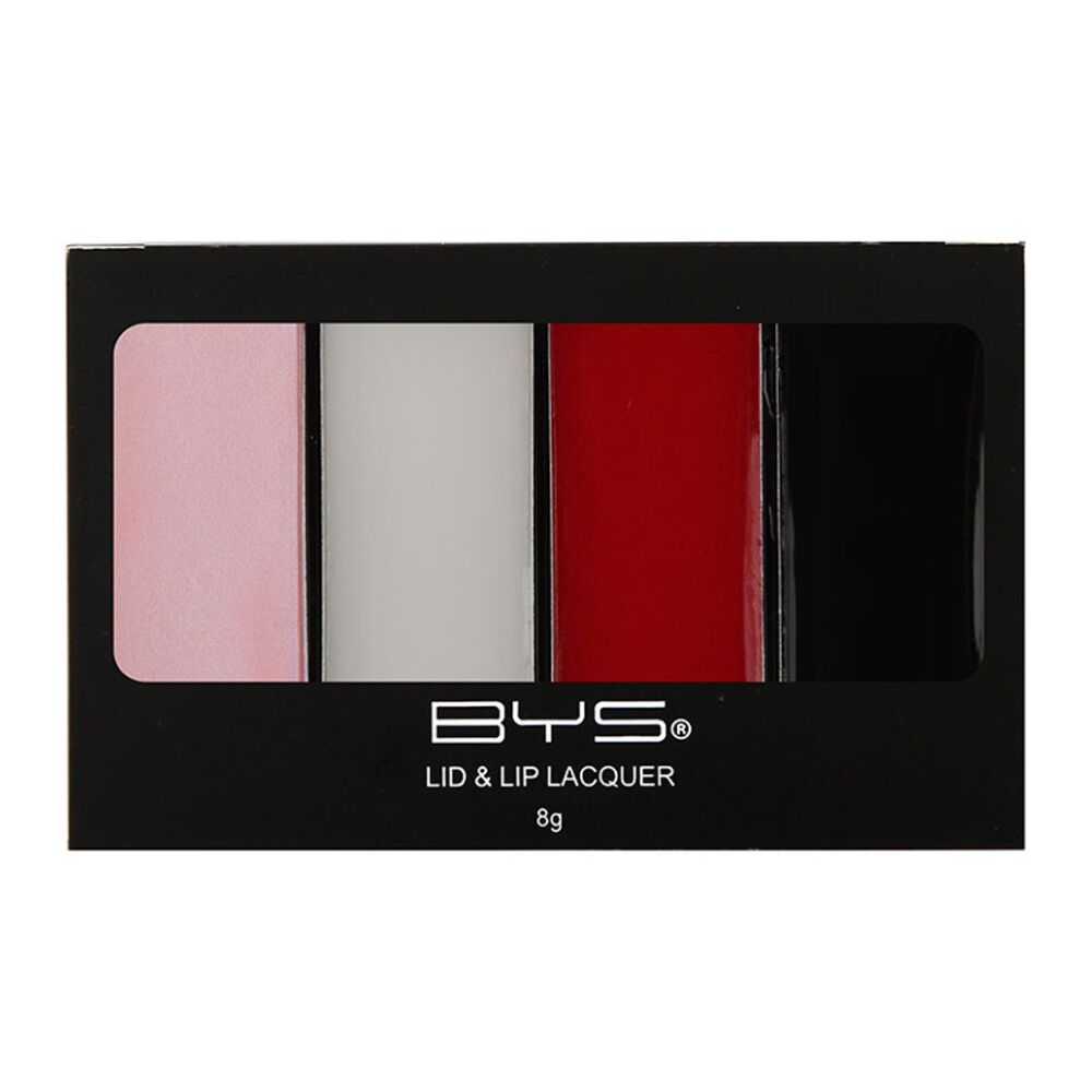 BYS 8g Eye Lid & Lip Lacquer Rebel Cosmetic Women Beauty Face Makeup 4 Shades — image 2