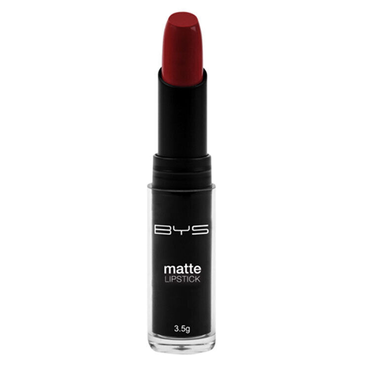 BYS 3.5g Matte Lipstick Velvety Creamy Lip Colour Makeup Cosmetics Fine Wine (2 Pack) — image 2