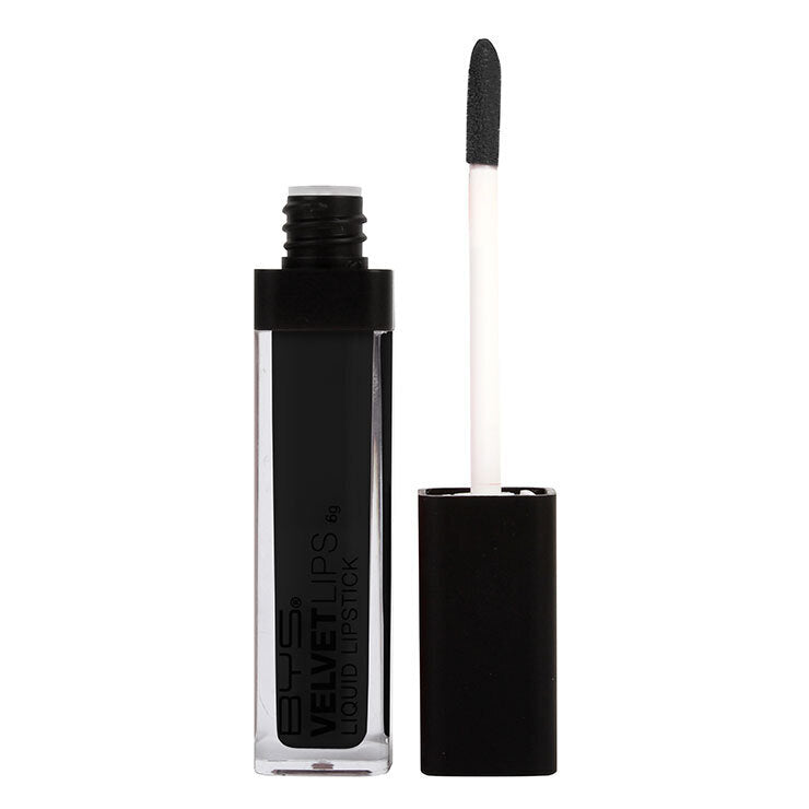 BYS Velvet Cream Soft Plush Lipstick Lip Colour Cosmetics Makeup Dark Night 6g — image 2