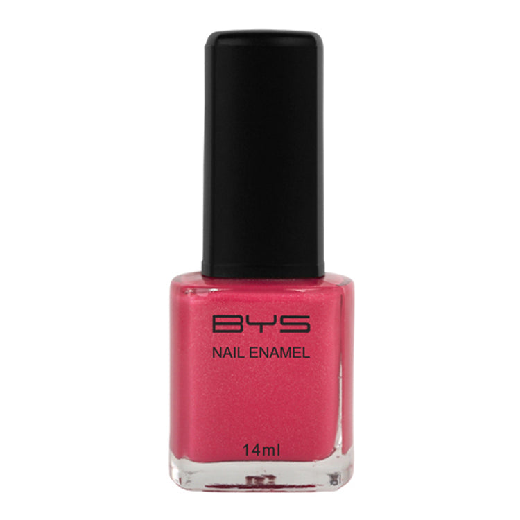 BYS Temperamental Nail Polish Enamel Lacquer Gloss Lasting Quick Dry 14ml Pink — image 2