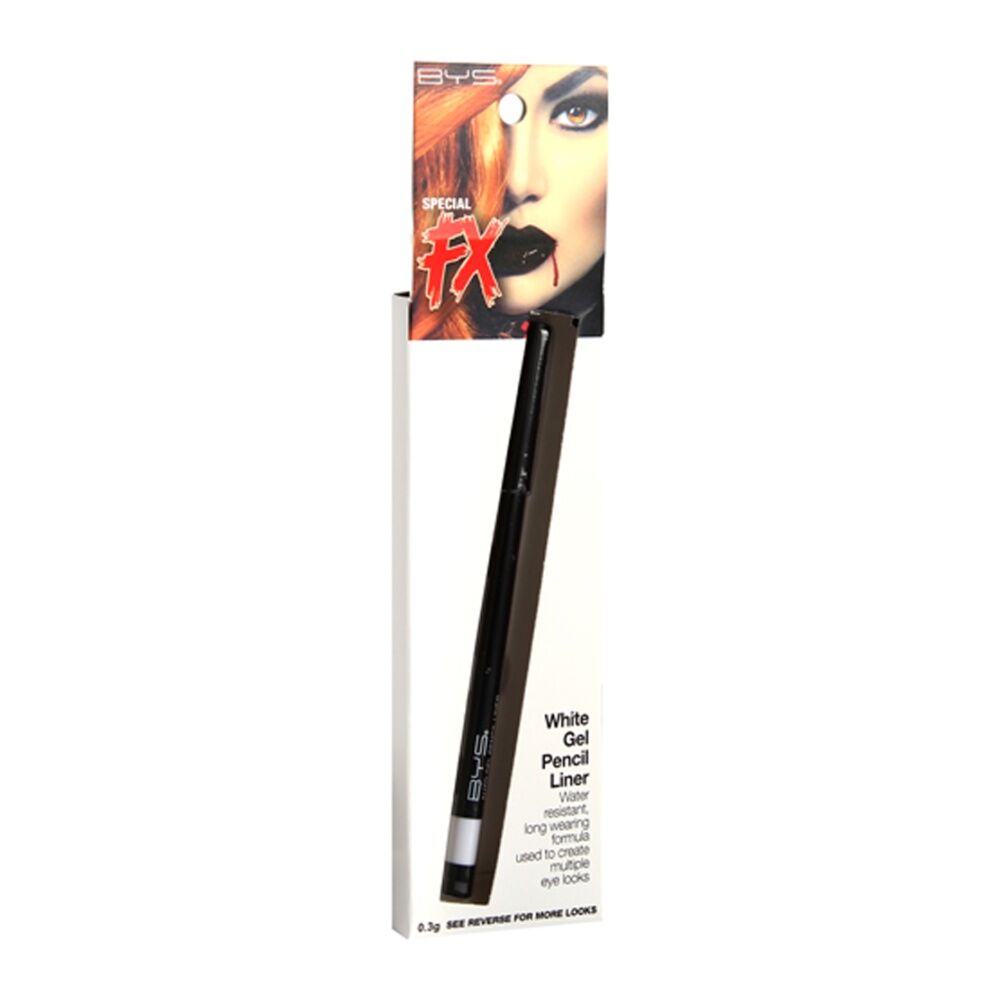 BYS 0.3g Water Resistant Gel Pencil Eye Liner White Twist Makeup Beauty Cosmetic — image 2