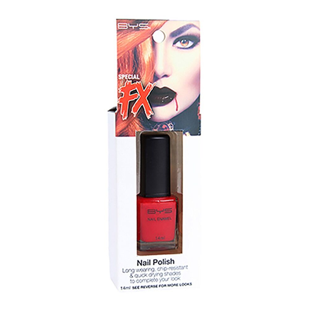 BYS 14ml Nail Polish Red (2 Pack) — image 2