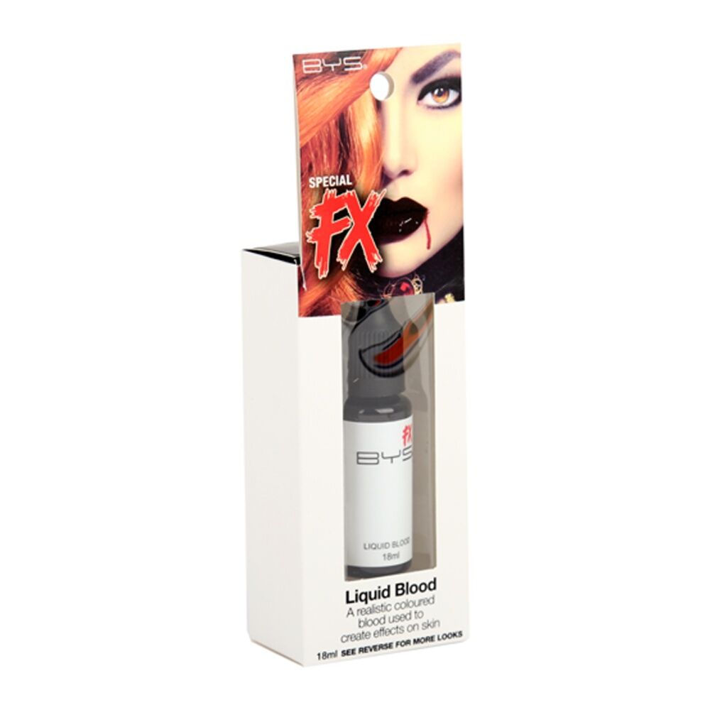 BYS Special FX Liquid Blood Makeup Cosmetic/Beauty Realistic Colour/Texture 18ml — image 2
