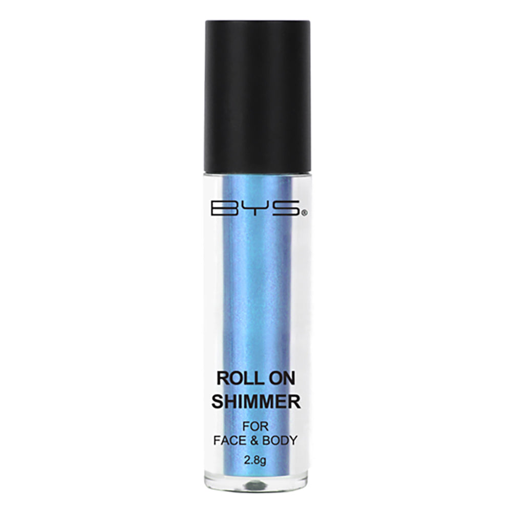 BYS Roll On 2.8g Shimmer Face/Body Makeup Women Beauty Cosmetics Atlantic Blue — image 2