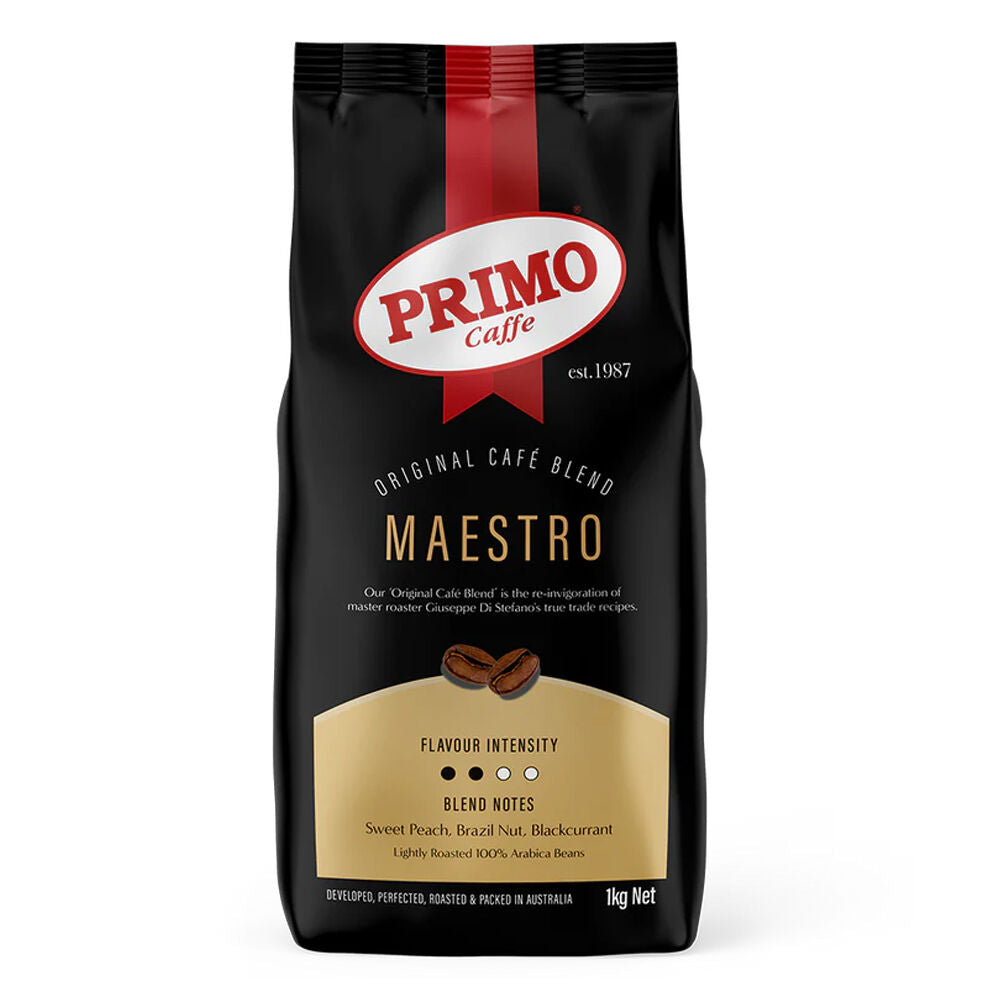Primo Caffe 1KG Maestro Coffee Beans