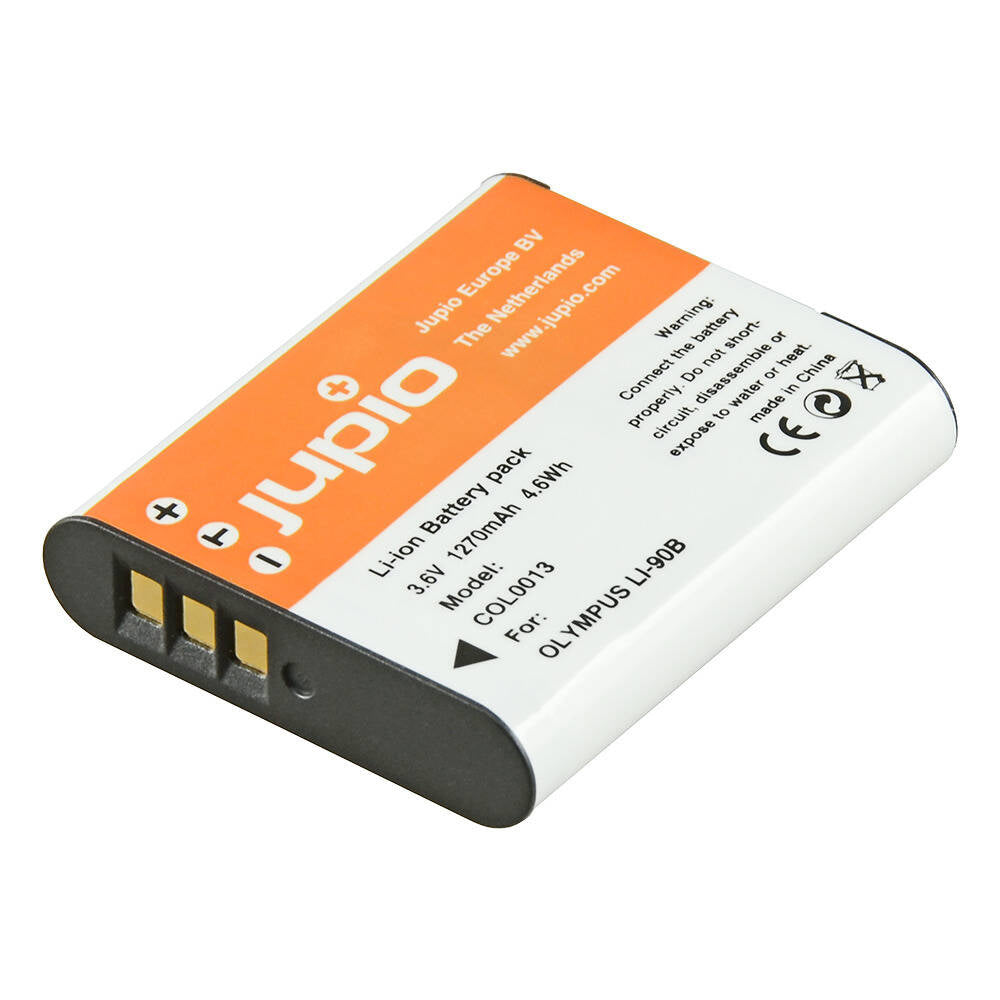 Jupio Li-Ion 3.6V 1270mAh Rechargeable Battery For Olympus Li-90B/Li-92B Cam (2 Pack) — image 2