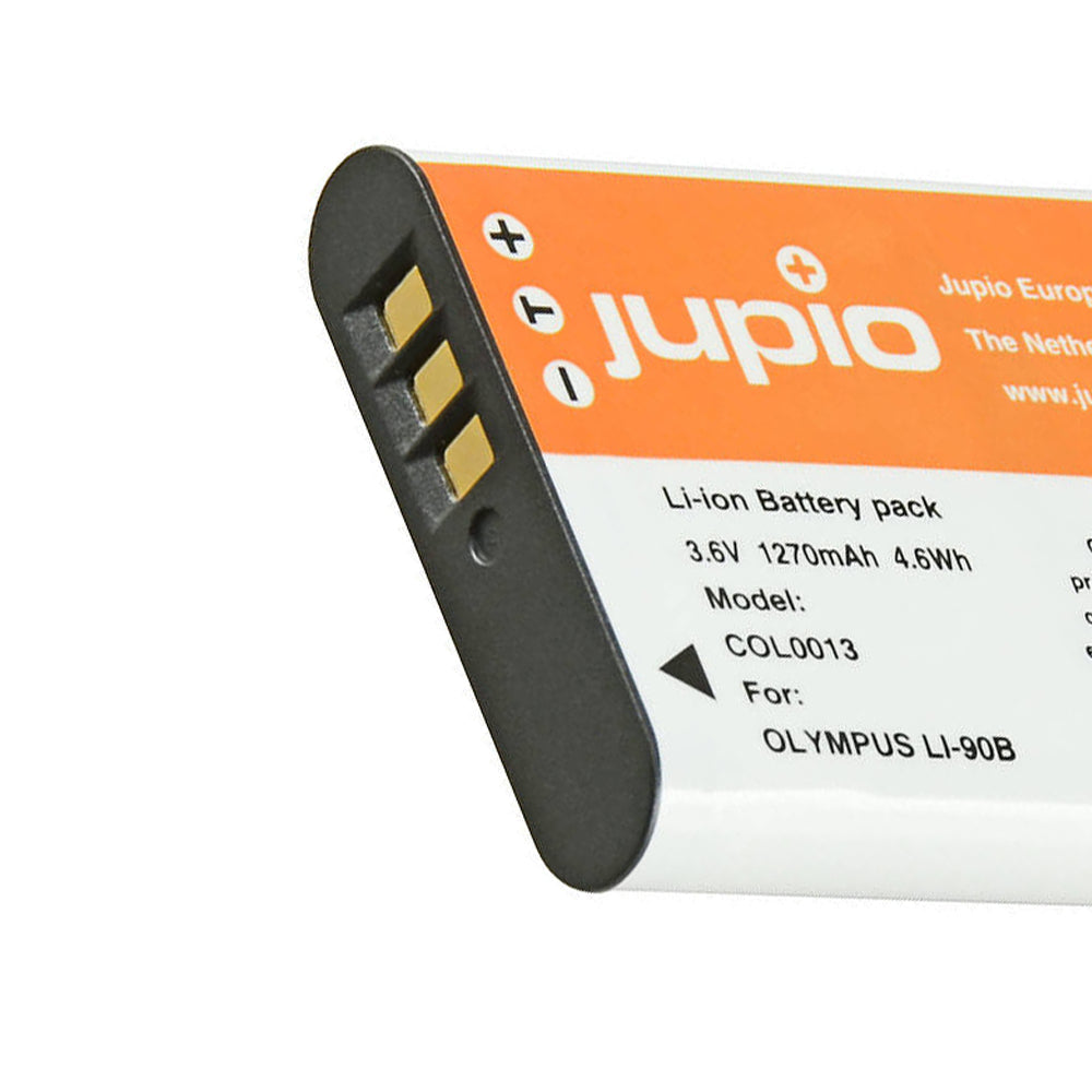 Jupio Li-Ion 3.6V 1270mAh Rechargeable Battery For Olympus Li-90B/Li-92B Cam — image 2