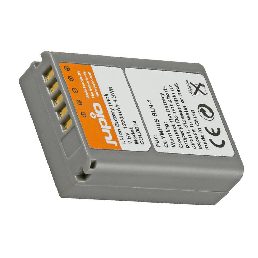 Jupio Li-Ion 7.6V 1220mAh Rechargeable Battery For Olympus BLN-1 Digi Camera — image 2