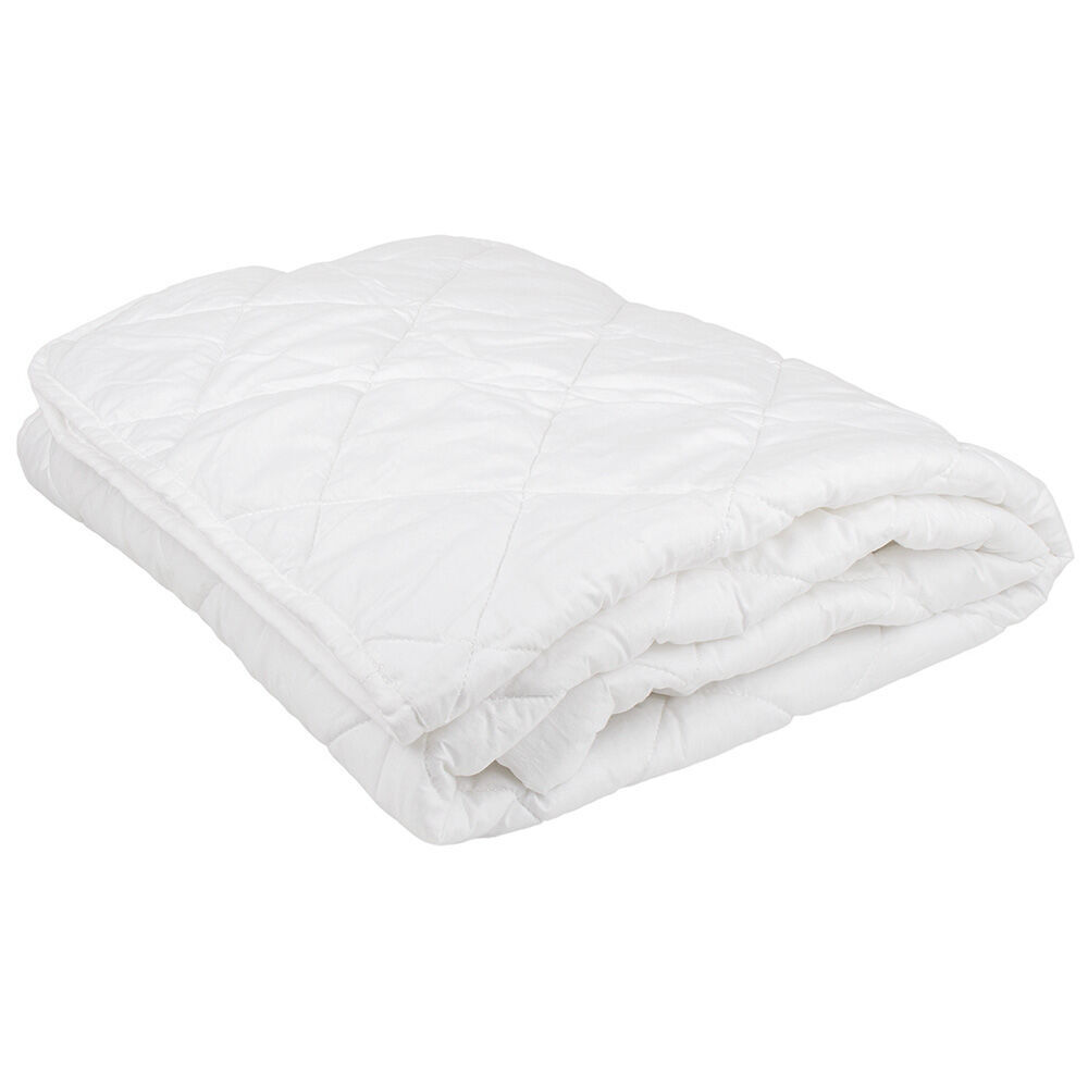 Bambury Villa Basic Fully Fitted Soft Mattress Protector White