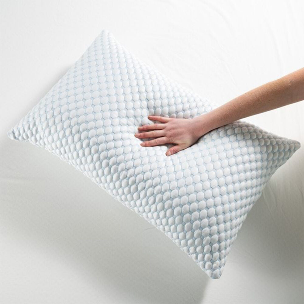 Canningvale Cannigvale Cooling Memory Foam Sleeping Pillow Home Bedding Rectangle White — image 3