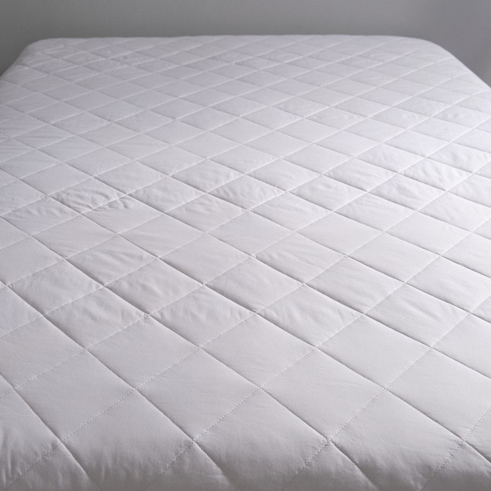 Canningvale 250 Gsm 100% Cottton KingSingle Bed Mattress Protector White — image 2