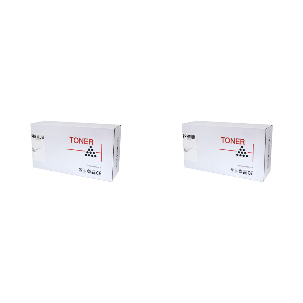 Whitebox Compatible HP #26X Toner Cartridge Printer Replacement Black (2 Pack)
