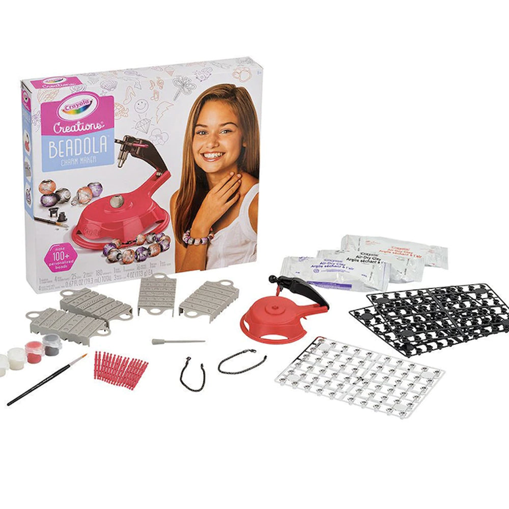 Crayola Kids/Childrens Creations Beadola Bracelet Charm DIY Maker Craft Kit V2 — image 2