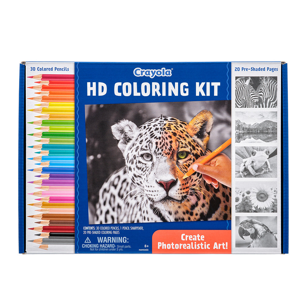 Crayola HD Coloring Kids/Childrens Pencils/Colouring Paper Art/Craft Kit 8y+ (2 Pack) — image 2
