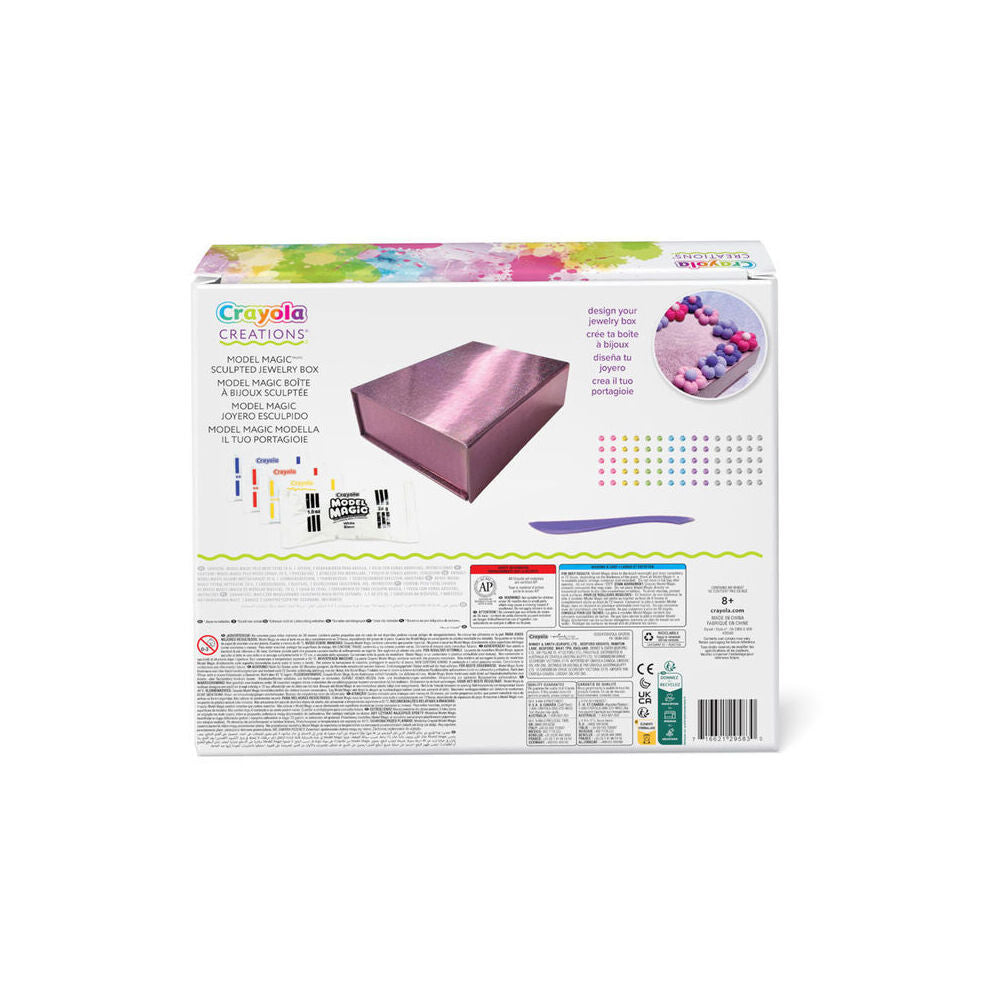 Crayola Creations Sculpted Jewelry Box Clay Modelling DIY Craft Kit Kids 8y+ — image 2