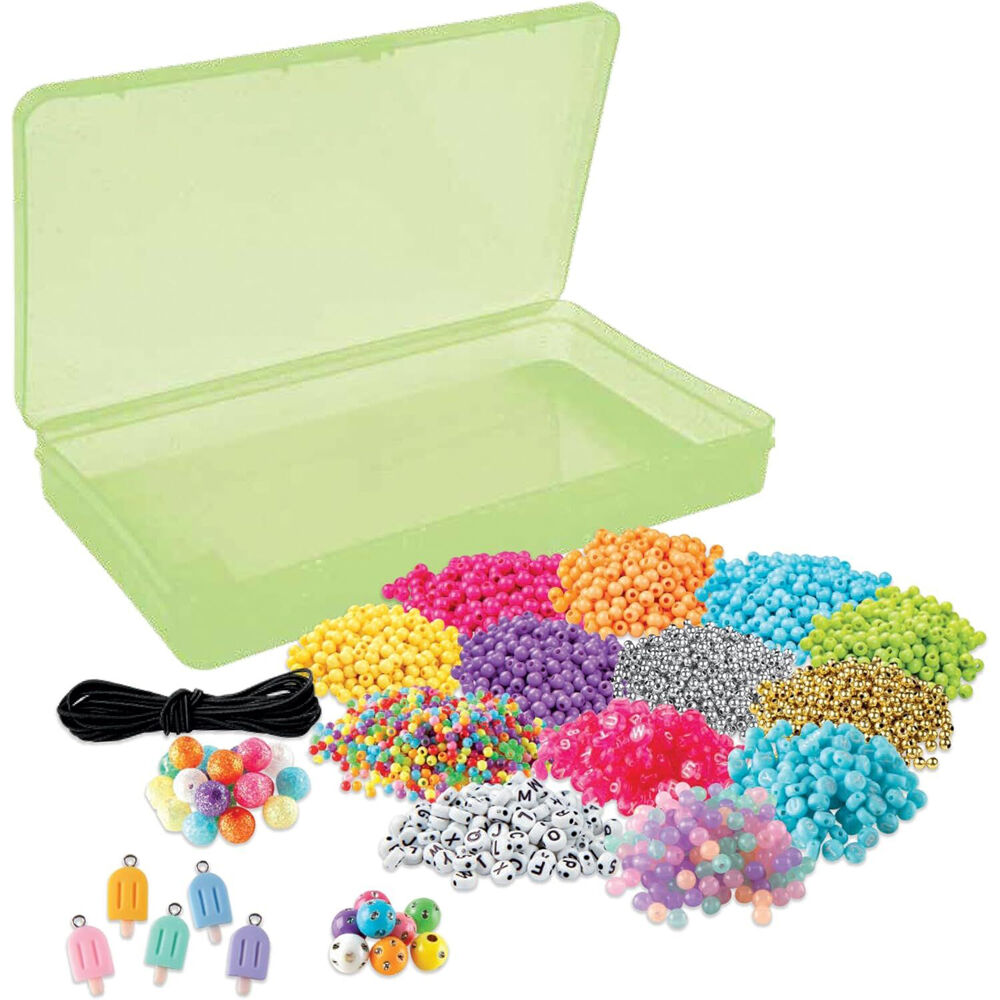 Crayola Creations Ice Pop Bead & Charm Set DIY Jewelry Making Kit Kids 8y+ — image 2