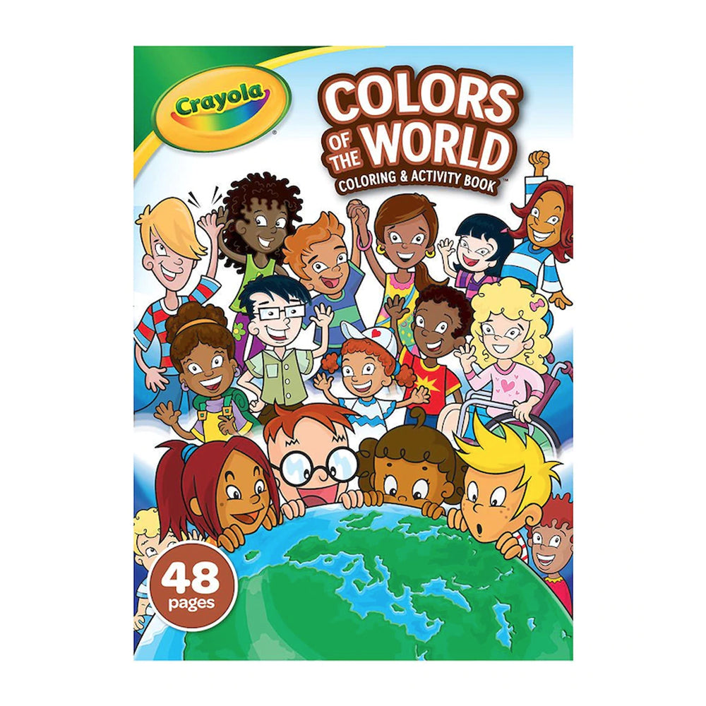 Crayola 48pg Crayola Colours Of The World Colouring Drawing Art Book Kids/Children 3y+