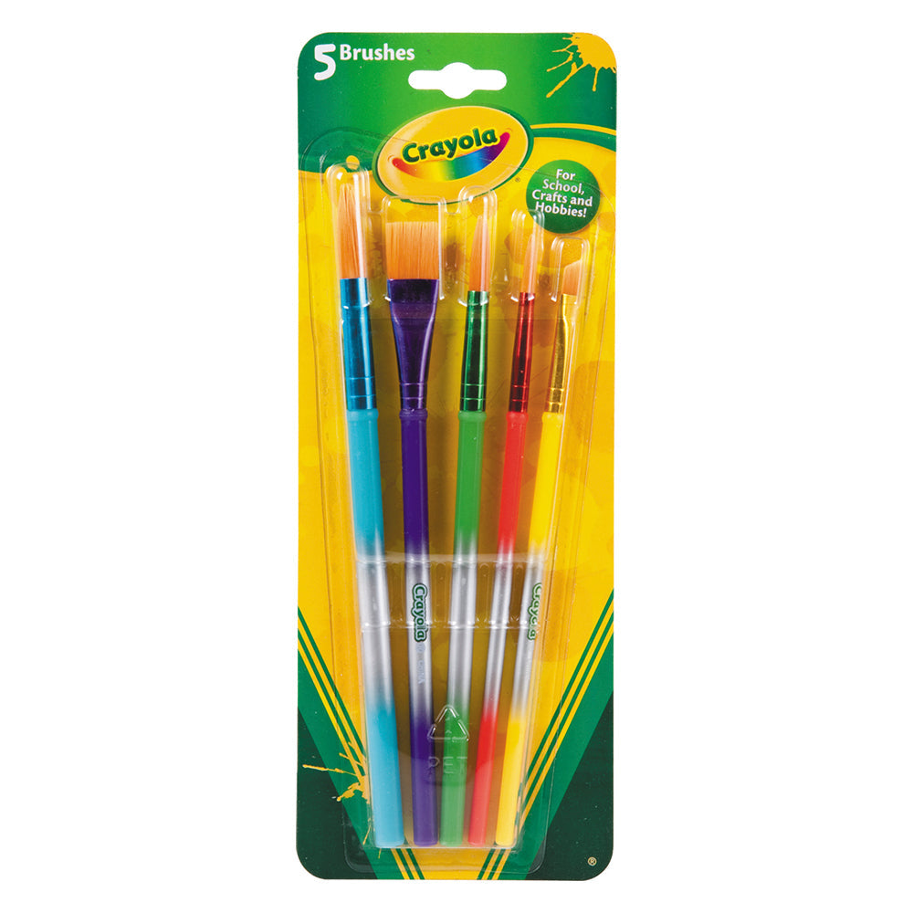Crayola Kids Creative Art/Craft Water Colour/Washable Paint Painting Brush (15 Pieces) — image 2