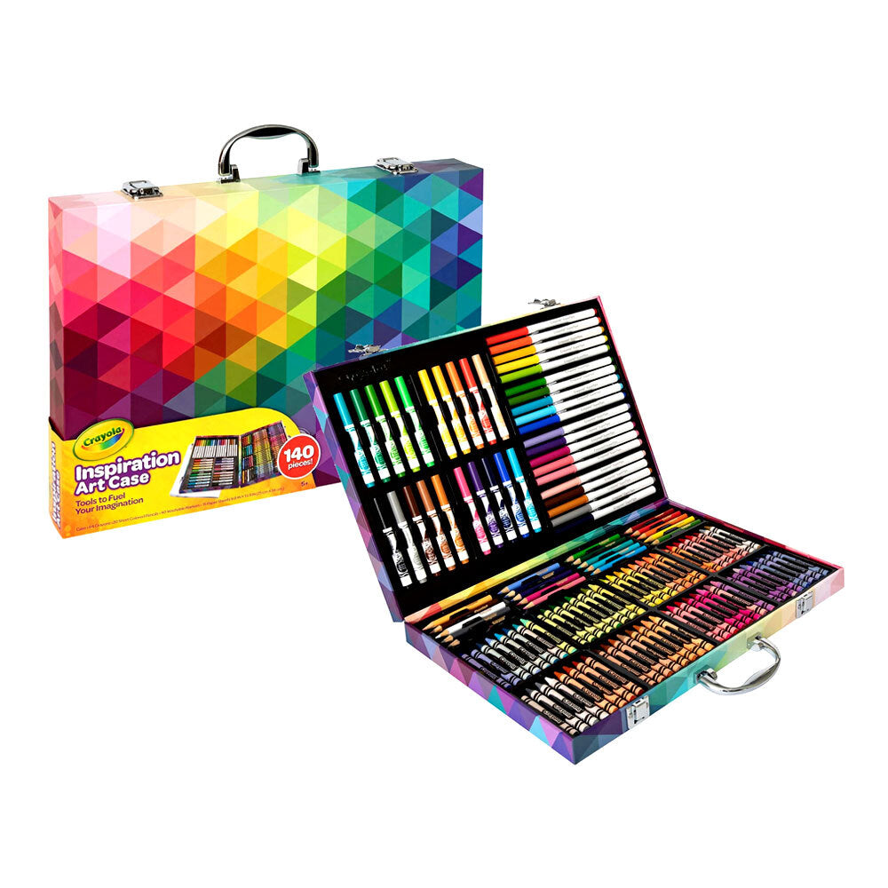Crayola Inspiration Art Portable Case Set w/ Pencils/Markers For Kids 5+ (140 Pieces) — image 2