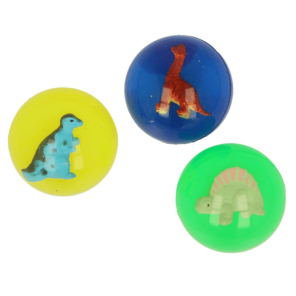 Fumfings Novelty Dinosaur Jetball 5cm Bouncy Round Ball Animal Kids 4y+ Assorted — image 2