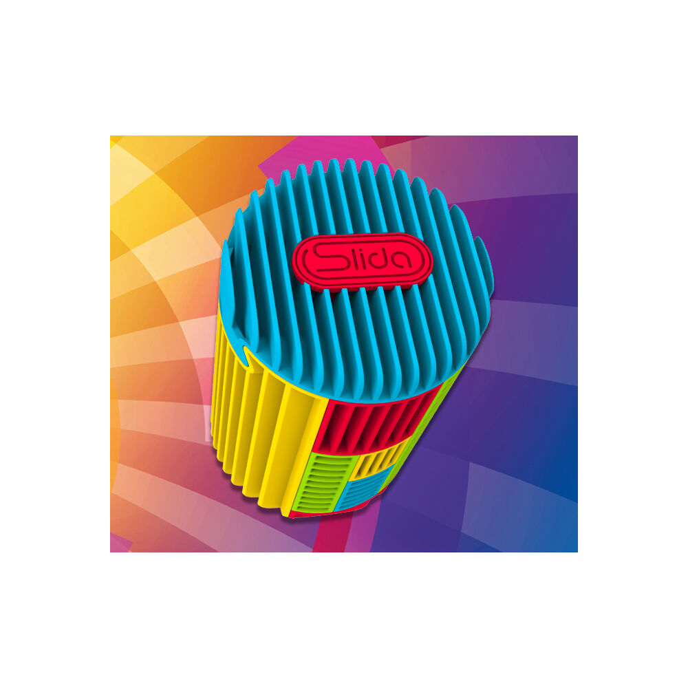 Slida Red 3D Interlocking Classic Cylinder Puzzle for Kids 6Y+ — image 4