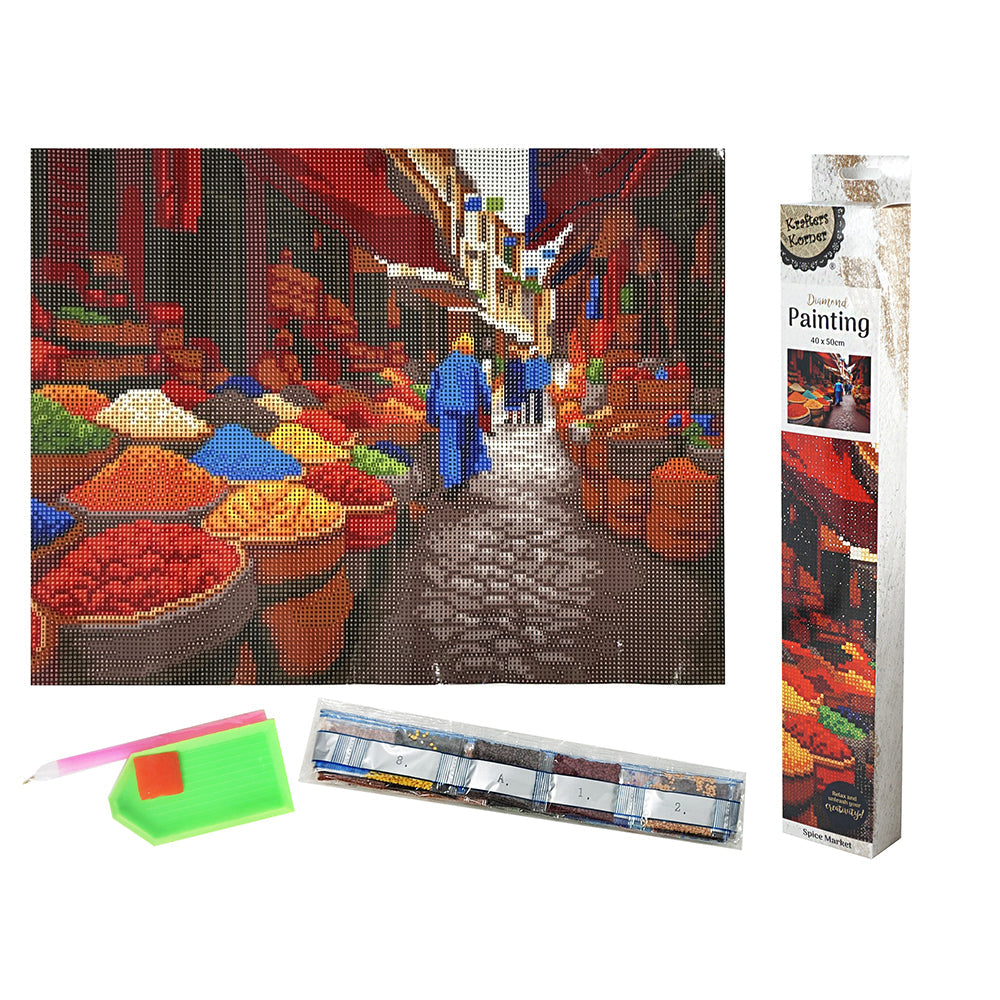 Krafters Korner Diamond Painting 40x50cm Creative Kids/Childrens Craft Set 6+ — image 2