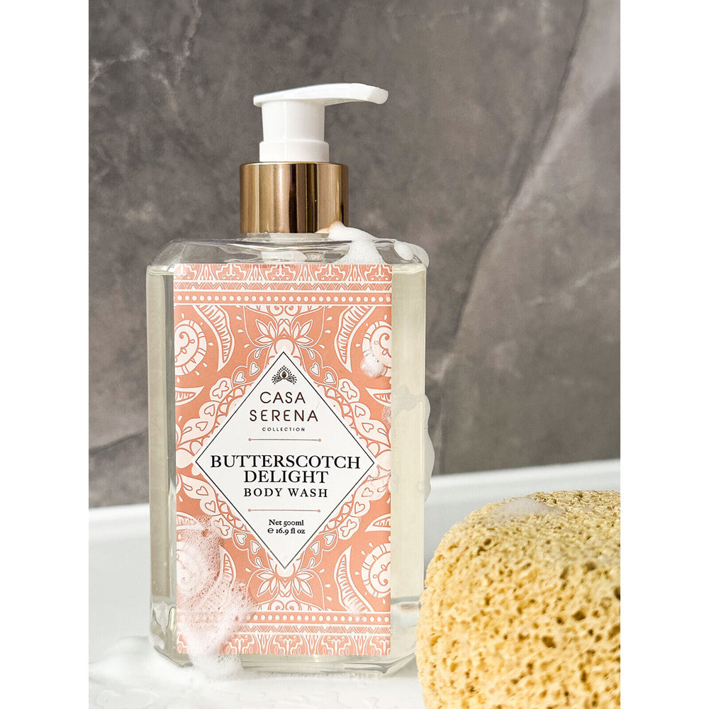 LVD Casa Serena 500ml Body Wash Liquid Shower Bath Fragranced Soap Butterscotch — image 3