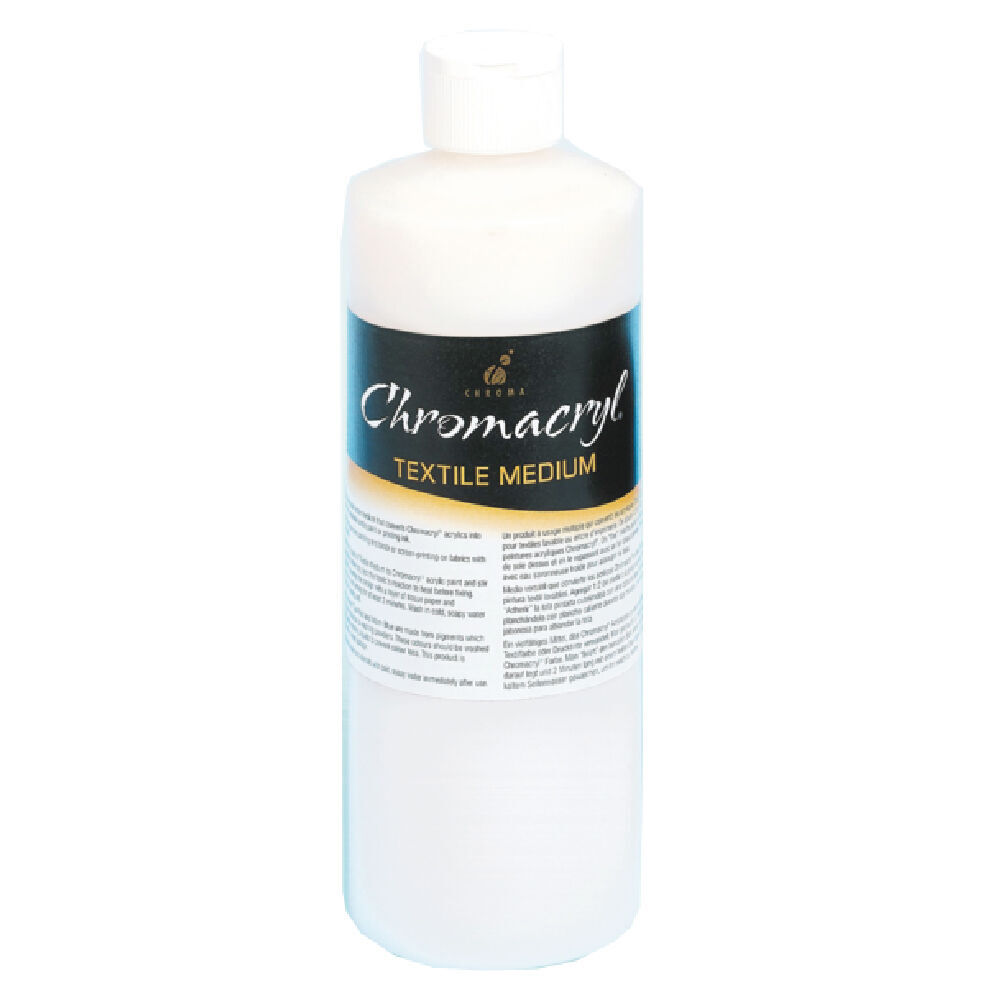 Chromacryl 250ml Non-Toxic Acrylic Textile Printing/Painting Medium