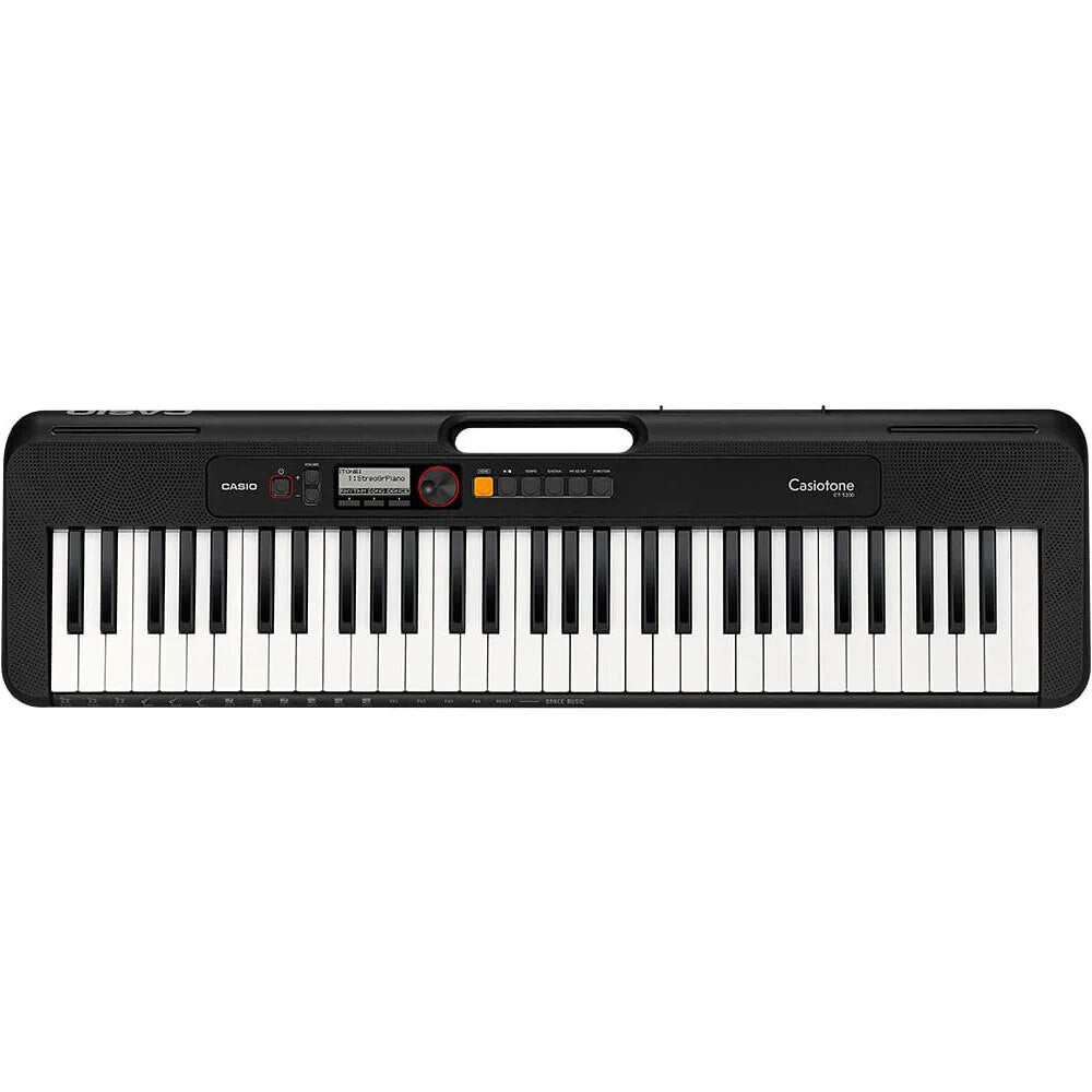 Casio Casiotone Ultra Compact 61-Note Portable Keyboard with USB - Black