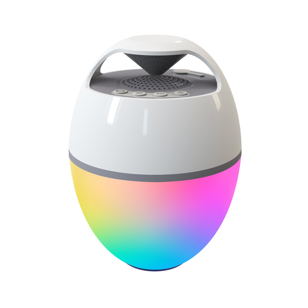 Spire 6W Multi Light Show LED Bluetooth Waterproof Pool Speaker w/ Microphone