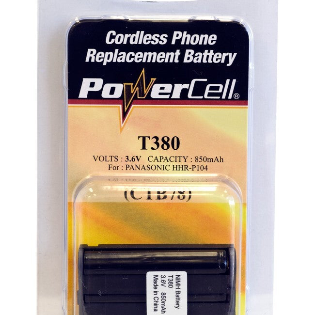Powercell Power Cell CTB78 3.6V 850mAh NiMH Cordless Phone Replacement Battery f/Panasonic — image 2