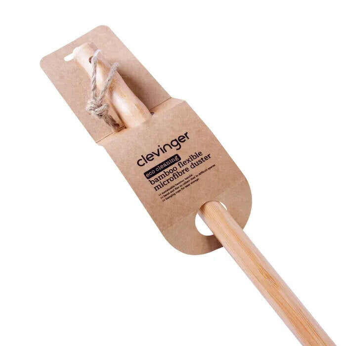Clevinger 73cm Eco Cleaning Bamboo Flexible Handheld Microfibre Duster Cleaner — image 2