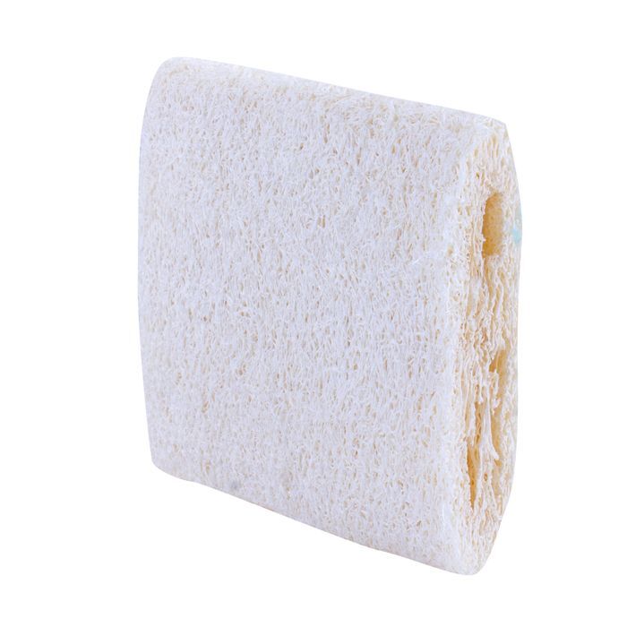 Clevinger Natural Vegan Loofah Scouring Household/Kitchen Cleaning Pad 10x7cm (3 Pack) — image 4