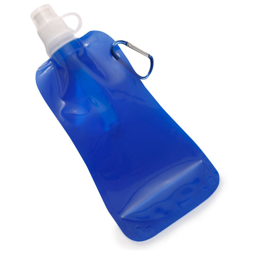 Doozie 450ml Collapsible Portable Water Drink Bottle Gym/Sports Kids/Adult Blue