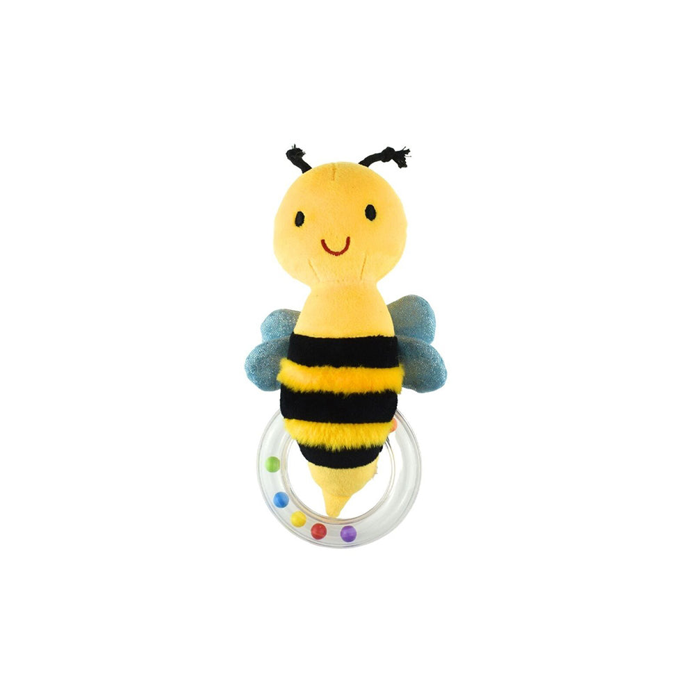 Koala Dream Snuggle Buddy Hunny Bee Ring Rattle Plush Baby/Childrens Toy 0y+