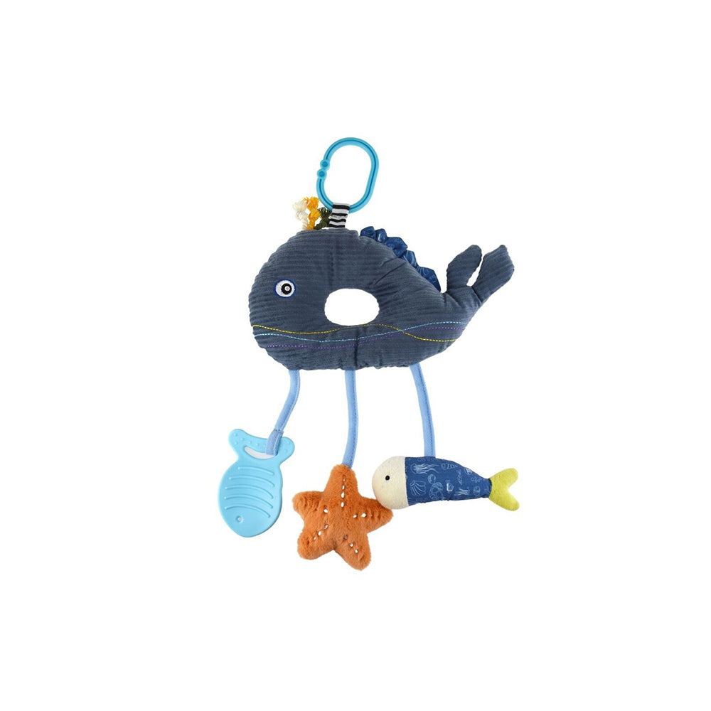Koala Dream Snuggle Buddy Splashy Whale Friend Dangler Plush Baby Toy 0y+