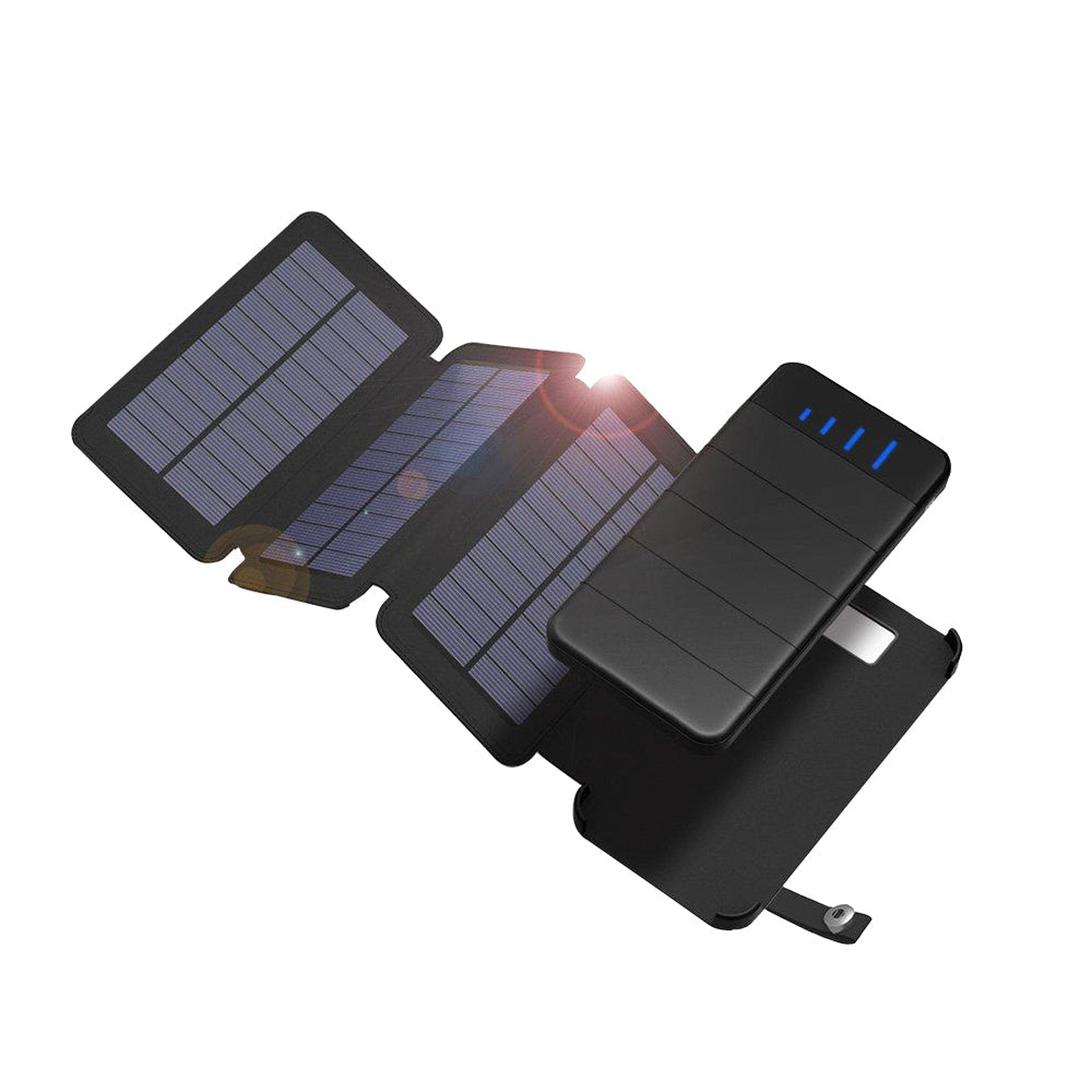 Cygnett Gen2 ChargedUp Explorer 8000mAh Power Bank Charger w/ Solar Panels Black — image 3