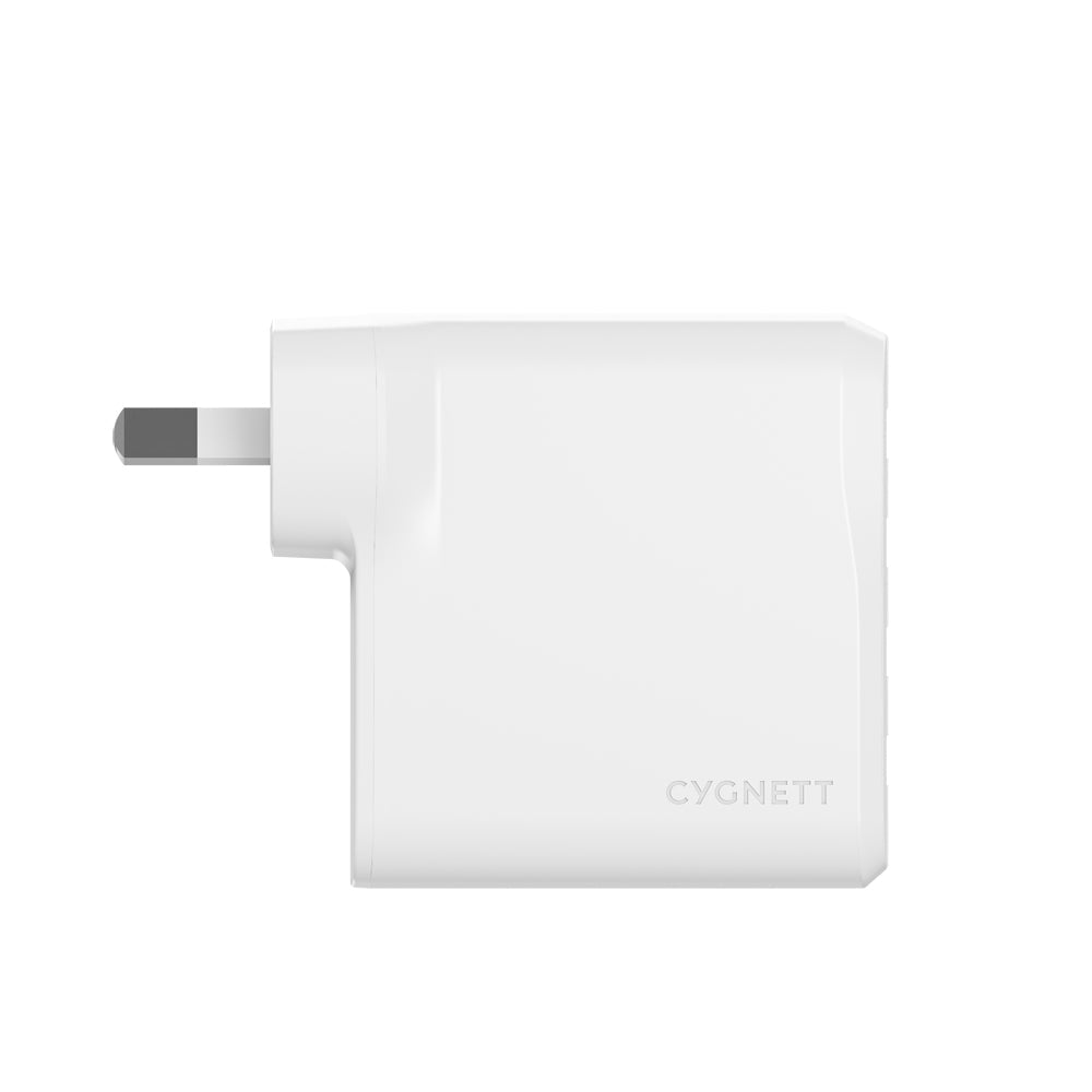 Cygnett PowerPlus 24W USB-A Multi Port Wall Travel Charger iPhone Adapter White — image 3